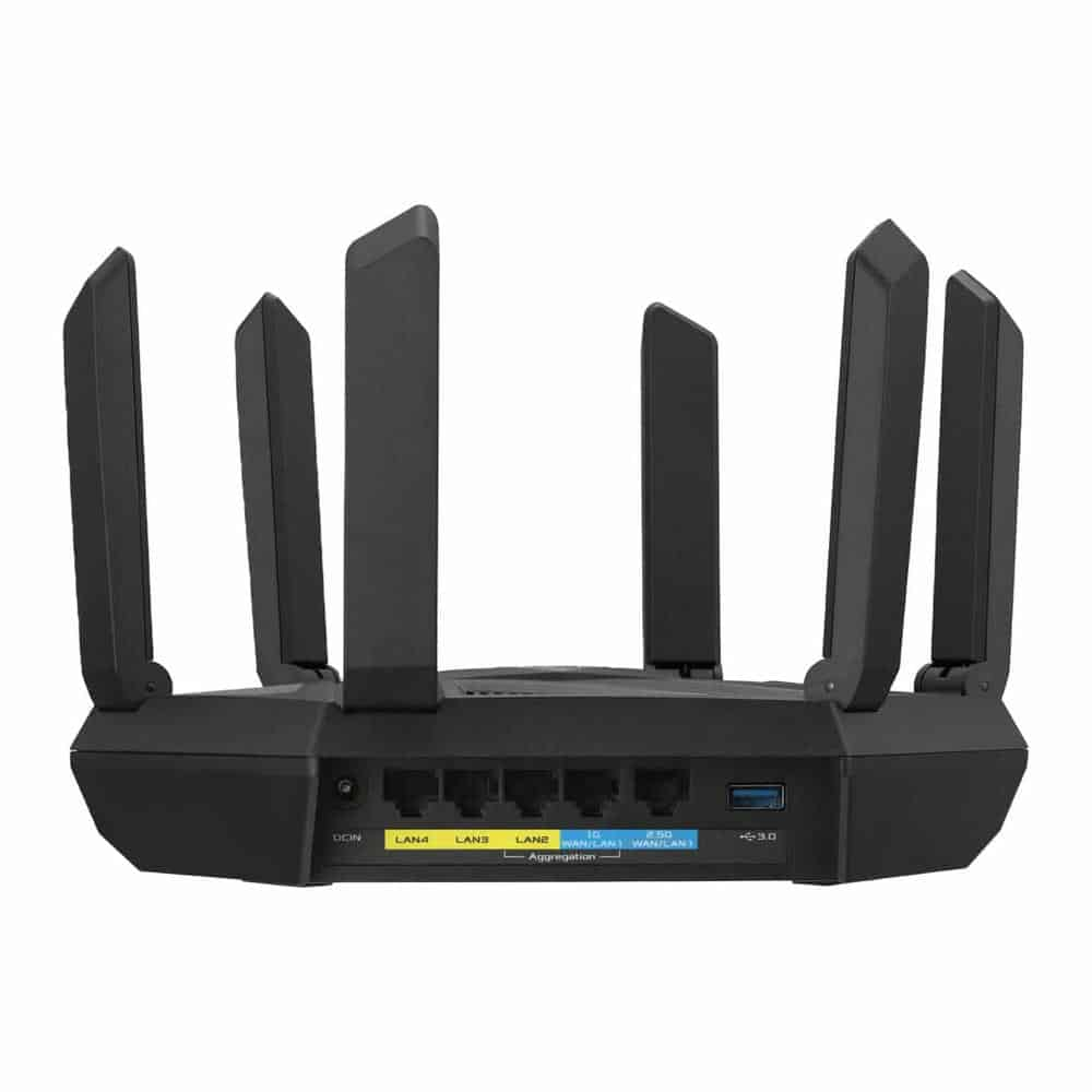 (image for) ASUS RT-AXE7800 MU-MIMO, OFDMA, Tri-Band WiFi 6E Router